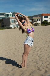 young bikini beach. Photo #3