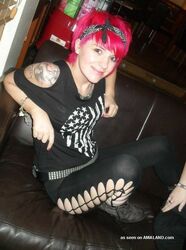 sexy punk rock girl. Photo #1