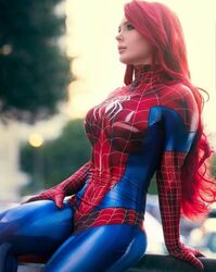 sexy spiderman girl. Photo #4