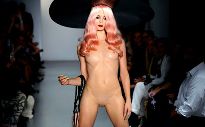 fashion model nude. Photo #3