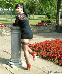 short dress and high heels. Photo #3
