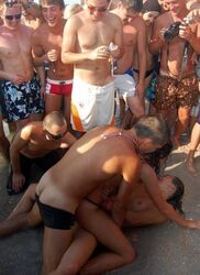 nude beach orgy. Photo #7