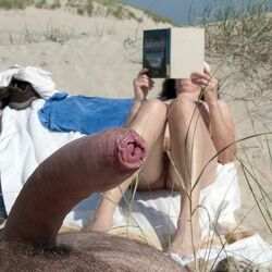 nude men on beach. Photo #1