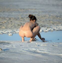 nudist at play. Photo #1