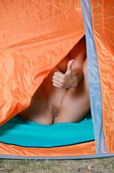 nude teens camping. Photo #6